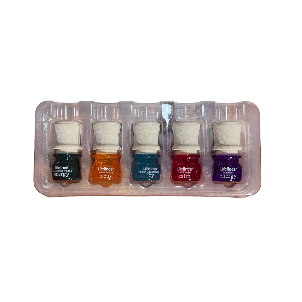 Lifelines Essential Oil Blends Discovery Set open box unused oils